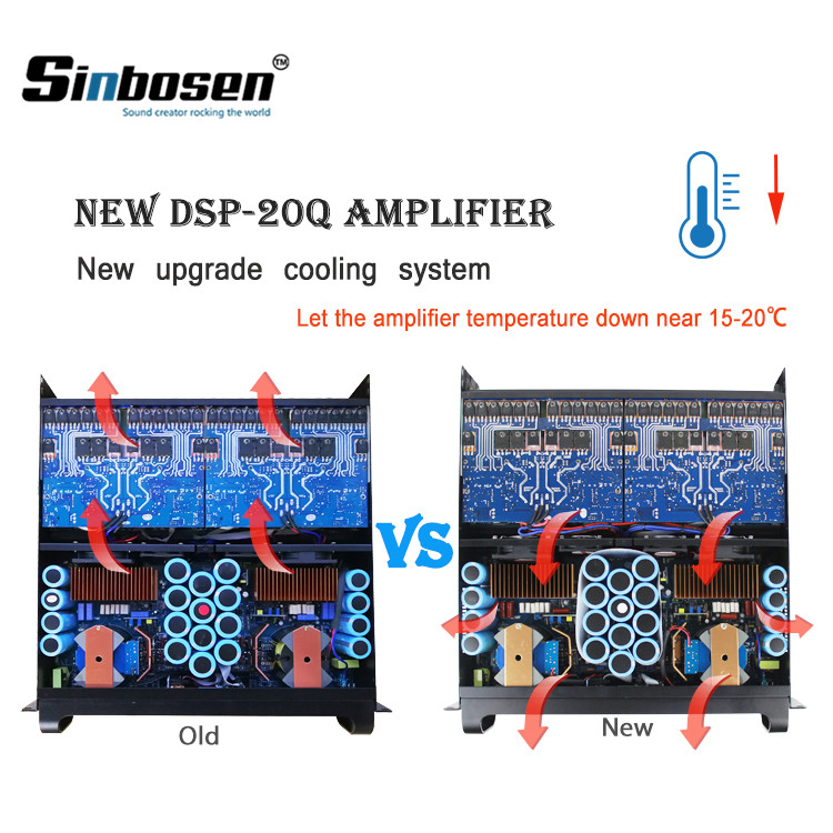 How is the cooling system of your amplifier?