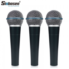 Sindosen BETA58A professional high quality low price wired dynamic microphone