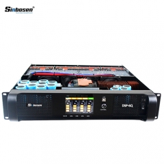 Sinbosen DSP6000Q 1300w 4 channel professional power DSP amplifier