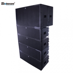 Sinbosen professional line array speakers dual 12 inch line array LA-212 dj speaker