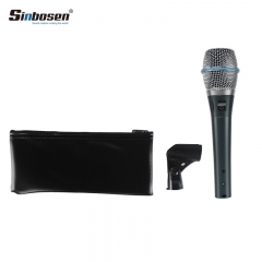 Sinbosen BETA87A professional supercardioid condenser handheld wired microphone