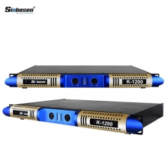 Sinbosen K-1200 1200W 1U class D 2 channel home audio amp digital amplifier