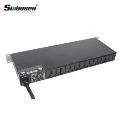 Sinbosen professional audio sound system 8+2 channels power sequence controller