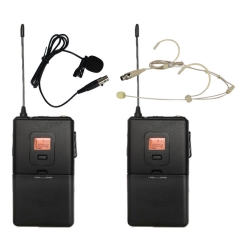 Sinbosen Professional Bodypack Headset Lavalier Lapel Microphone