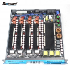 Sinbosen 2 ohms stable digital amplifier 4 channels D4-1800 professional 4300w class d amplifier