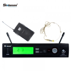 Sinbosen UHF Wireless Microphone System SLX4 Professional Headset Microphone